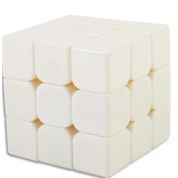 CUBE PUZZLE A DECORER BLANC