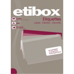 Boîte de 200 étiquettes ETIBOX