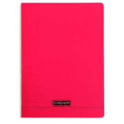 Cahier PIQ.8000-PP-ROUGE