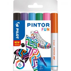 6 Marqueurs pilote Pintor Fun