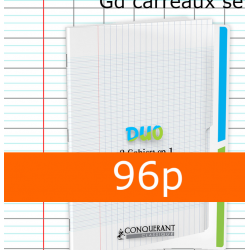 Cahier piqûre 96 pages