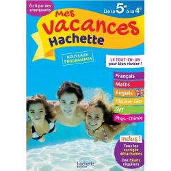 Mes vacances Hachette de la...