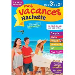 Mes vacances Hachette de la...