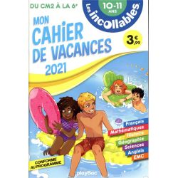 INCOLLABLES- CAHIER...